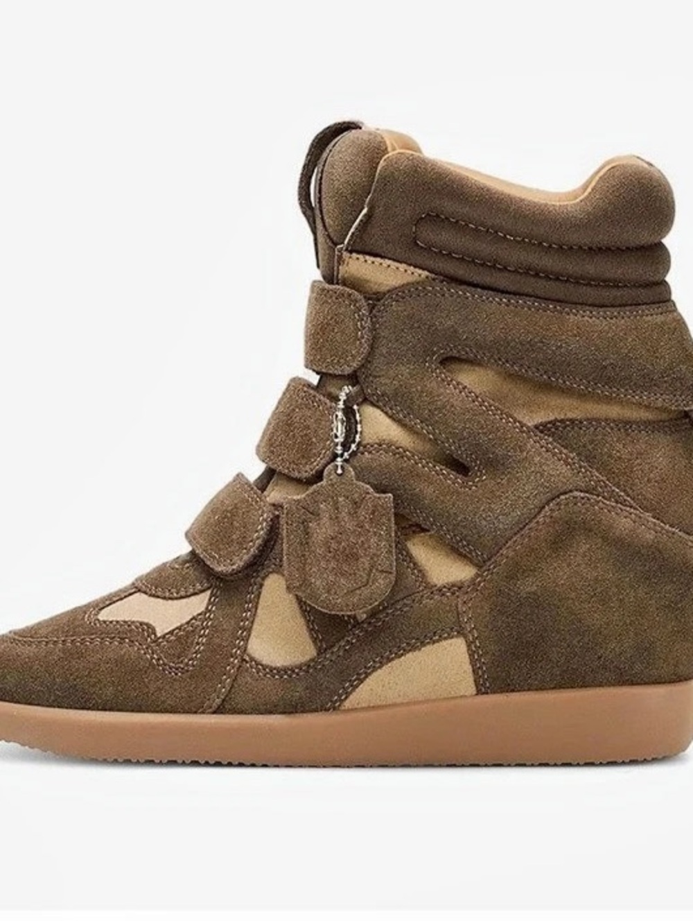 Steve madden Bekett Wedge Sneakers taupe